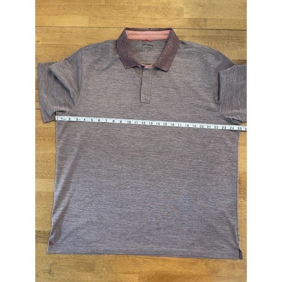 UNTUCKit Hannifer Polo Shirt Men's XXL Purple Short Sleeve - Picture 4 of 6